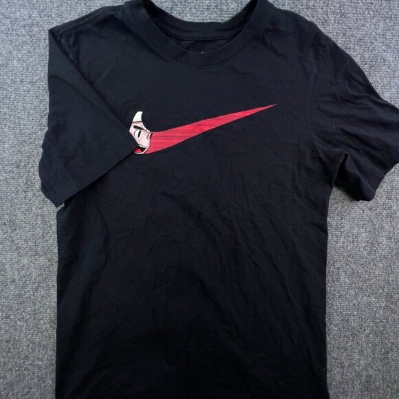 Nike The Nike Tee Anime Manga T Shirt Black Size Small Short Sleeve Cotton Adult - Picture 1 of 7